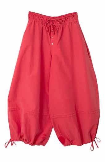 Frida Cotton Blend Crop Balloon Pants