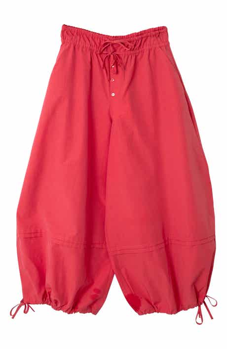 Frida Cotton Blend Crop Balloon Pants