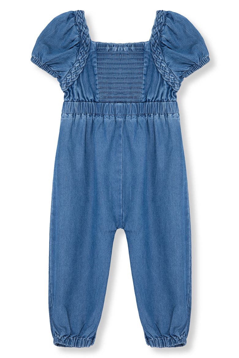 Denim Jumpsuit, Alternate, color, INDIGO