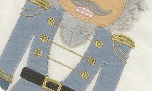 Mon Ami Nutcracker Stocking In Blue