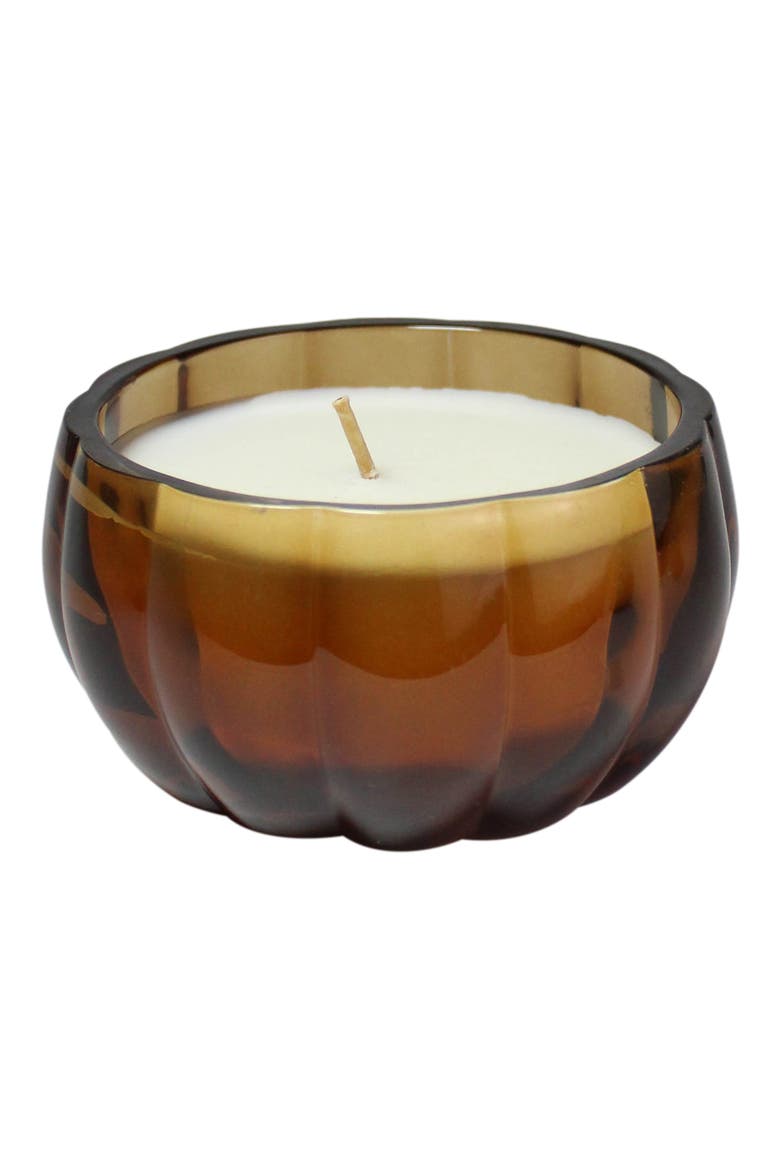 Pumpkin Eucalyptus Glass Jar Candle, Alternate, color, PUMPKIN EUCALYPTUS