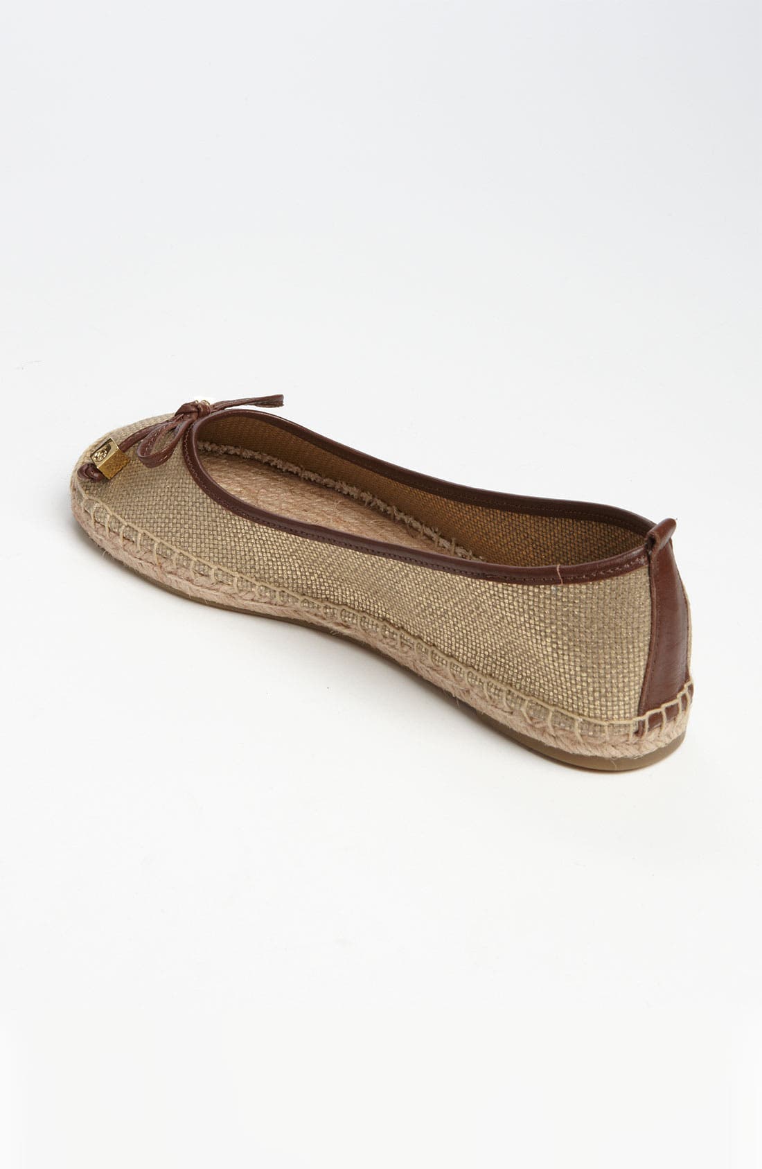 'Meg' Espadrille Flat, Alternate, color, GOLD