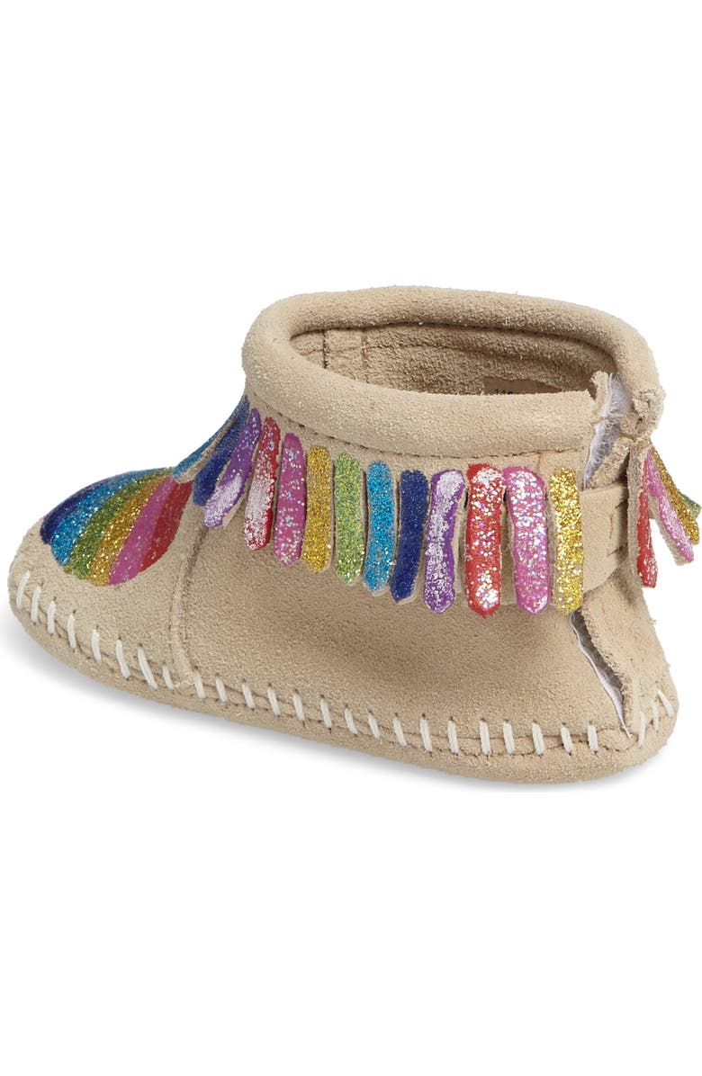 Minnetonka x Free Range Mama Love One Another Bootie, Alternate, color,