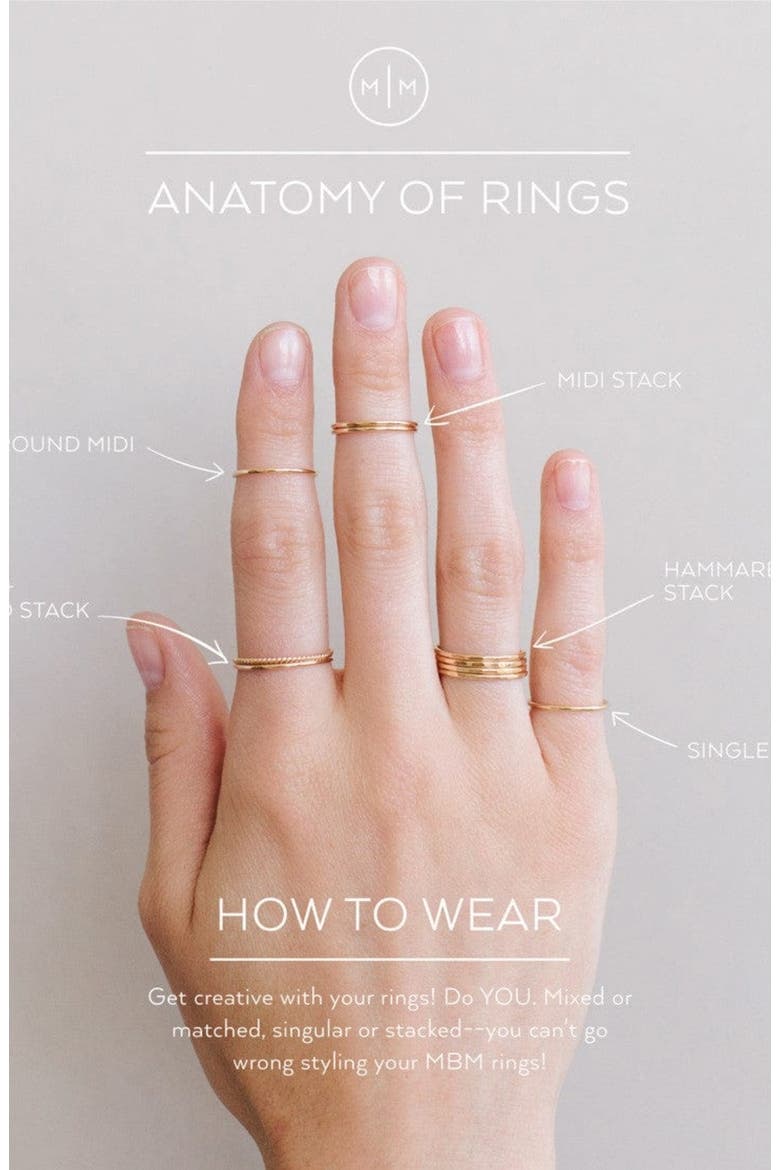 Round Stacking Ring, Alternate, color, Silver