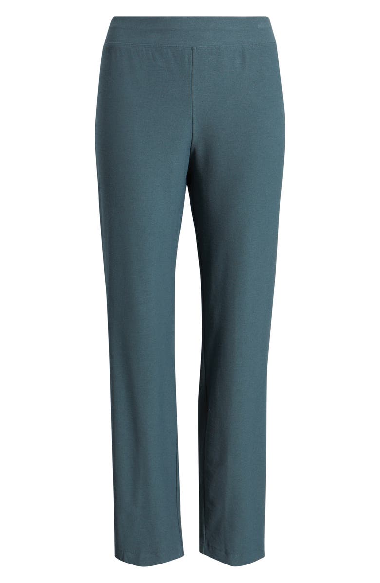 Eileen Fisher Slim Ankle Pants, Alternate, color, Eucalyptus