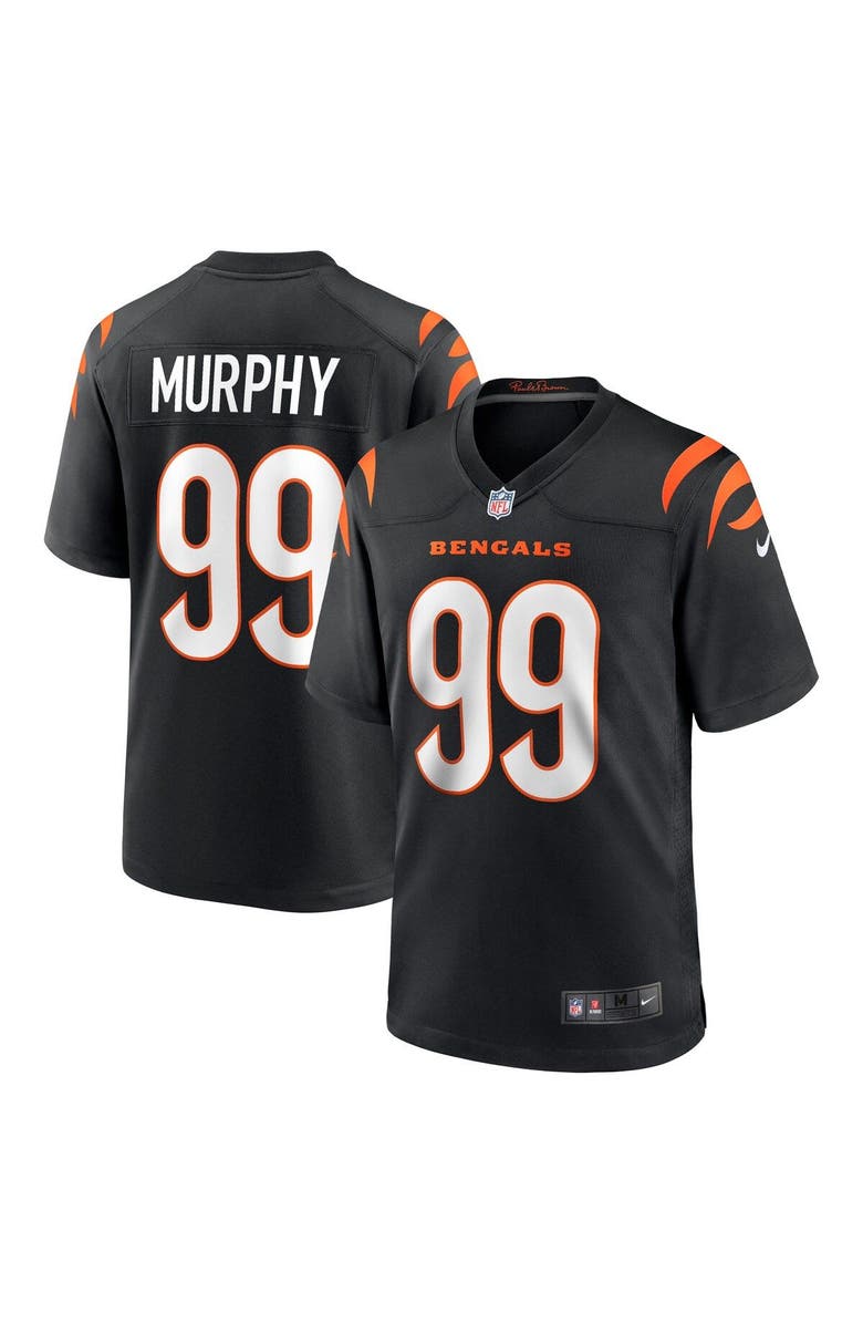 Nike Men's Nike Myles Murphy Black Cincinnati Bengals  Game Jersey, Main, color, 