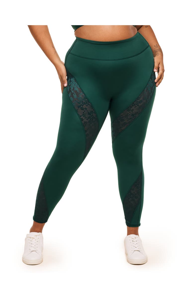 Adore Me Mari Leggings, Main, color, Dark Green