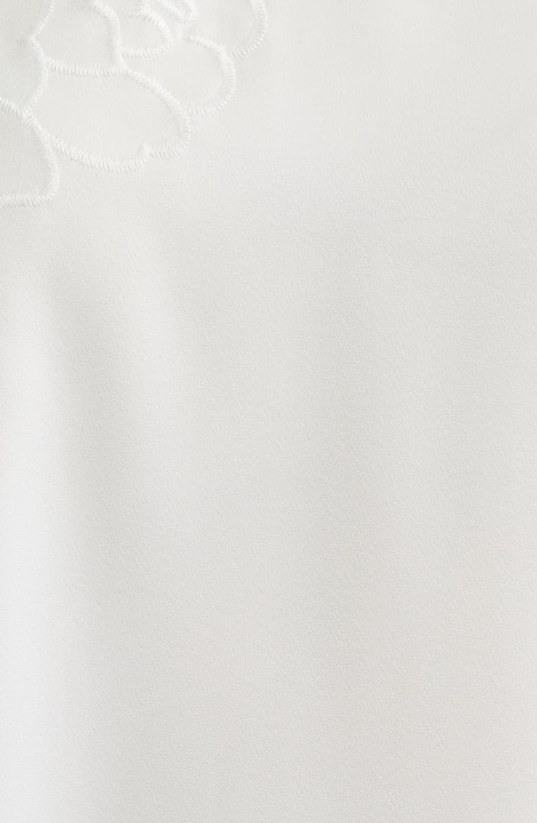 Elie Tahari The Alisa Floral Mesh Long Sleeve Shirt, Alternate, color, 