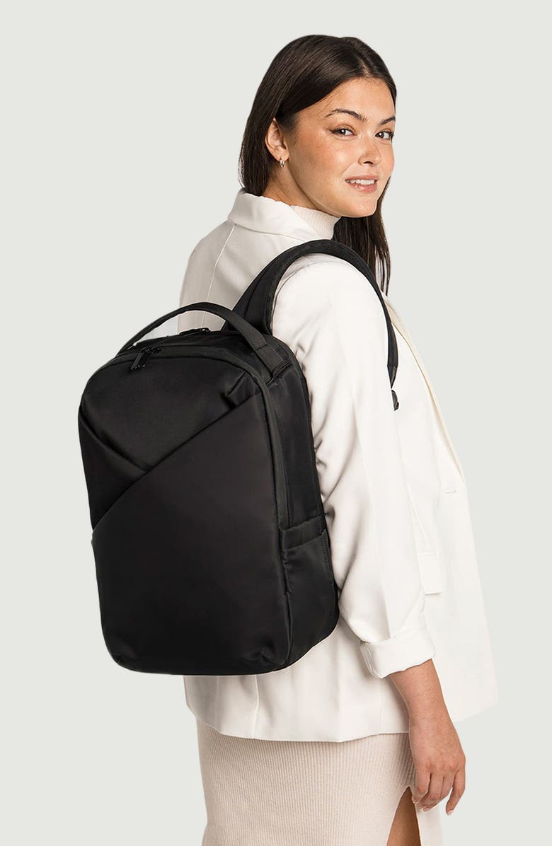 Lux and Nyx Origami 16-inch Laptop Backpack For Women, Alternate, color, Black