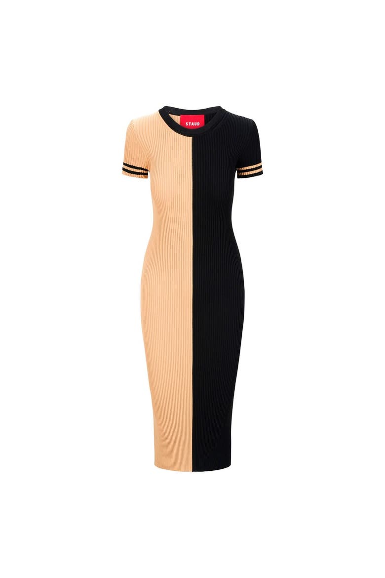 Women's STAUD  Gold/Black New Orleans Saints Colleen Dress, Alternate, color, Gold