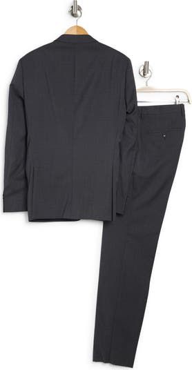 Huge Genius Two Button Notch Lapel Virgin Wool Suit