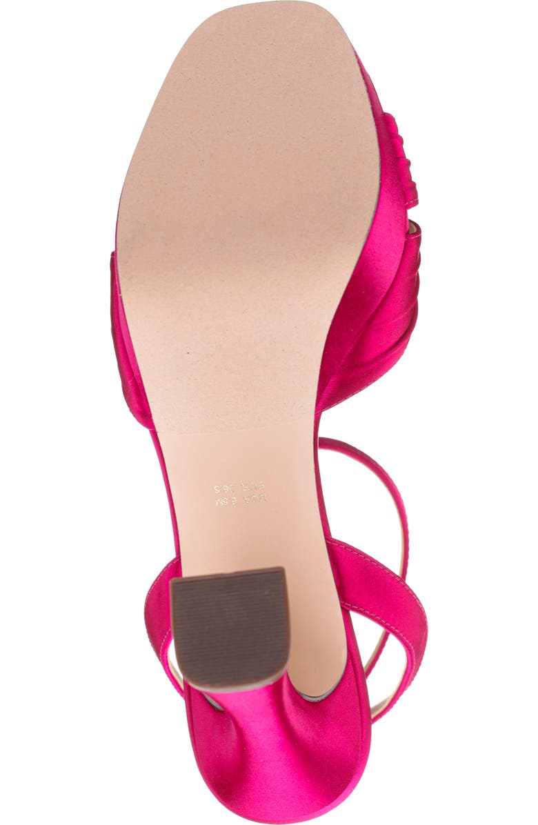 Nina Angie Ankle Strap Platform Sandal, Alternate, color, Parfait Pink