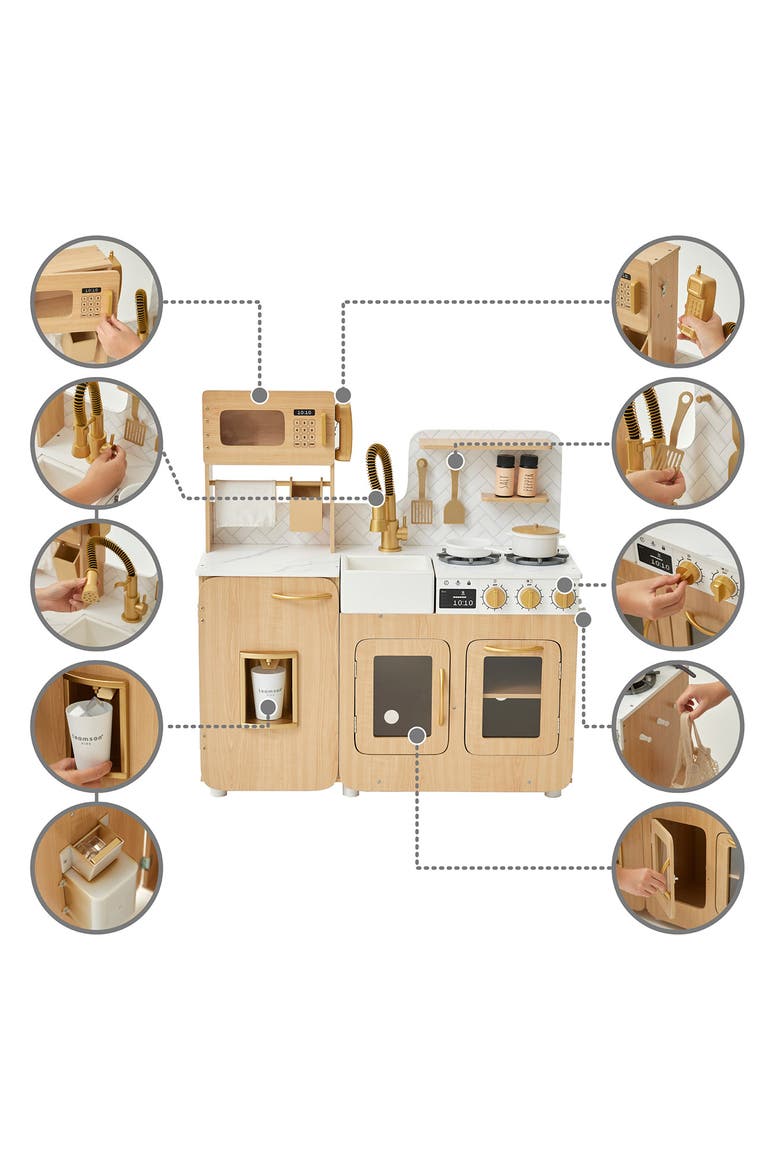 Chef Cyprus Kitchen Playset, Alternate, color, LIGHT OAK/ WHITE