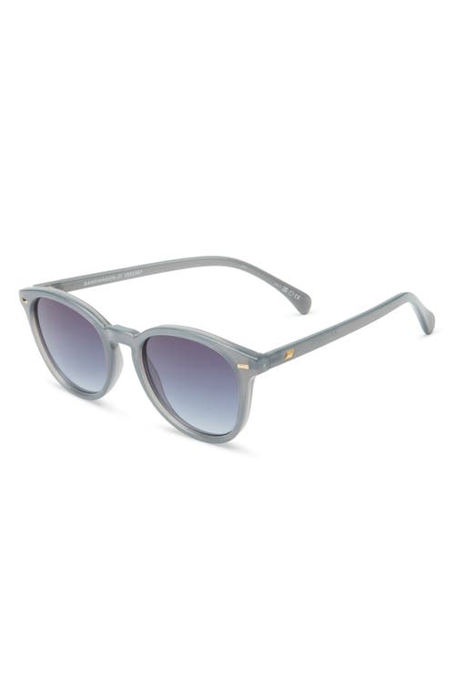 Le Specs Bandwagon Square Sunglasses In Blue