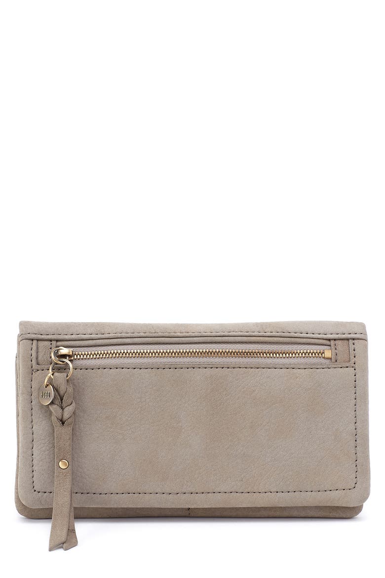 Leather Bifold Wallet, Main, color, GOLDEN GRANITE