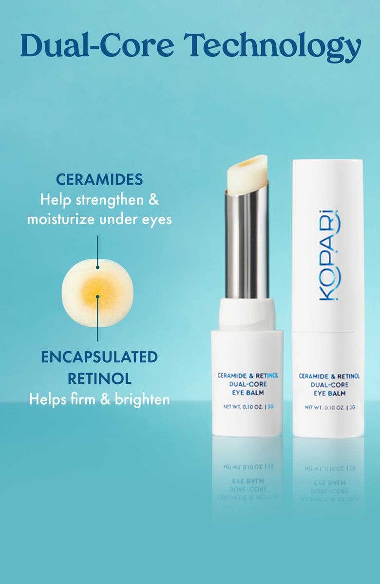 Kopari Ceramide & Retinol Dual-Core Eye Balm, Alternate, color,