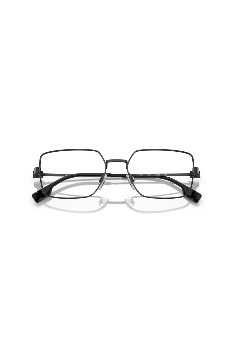 56mm Rectangle optical glasses, Alternate, color, Black