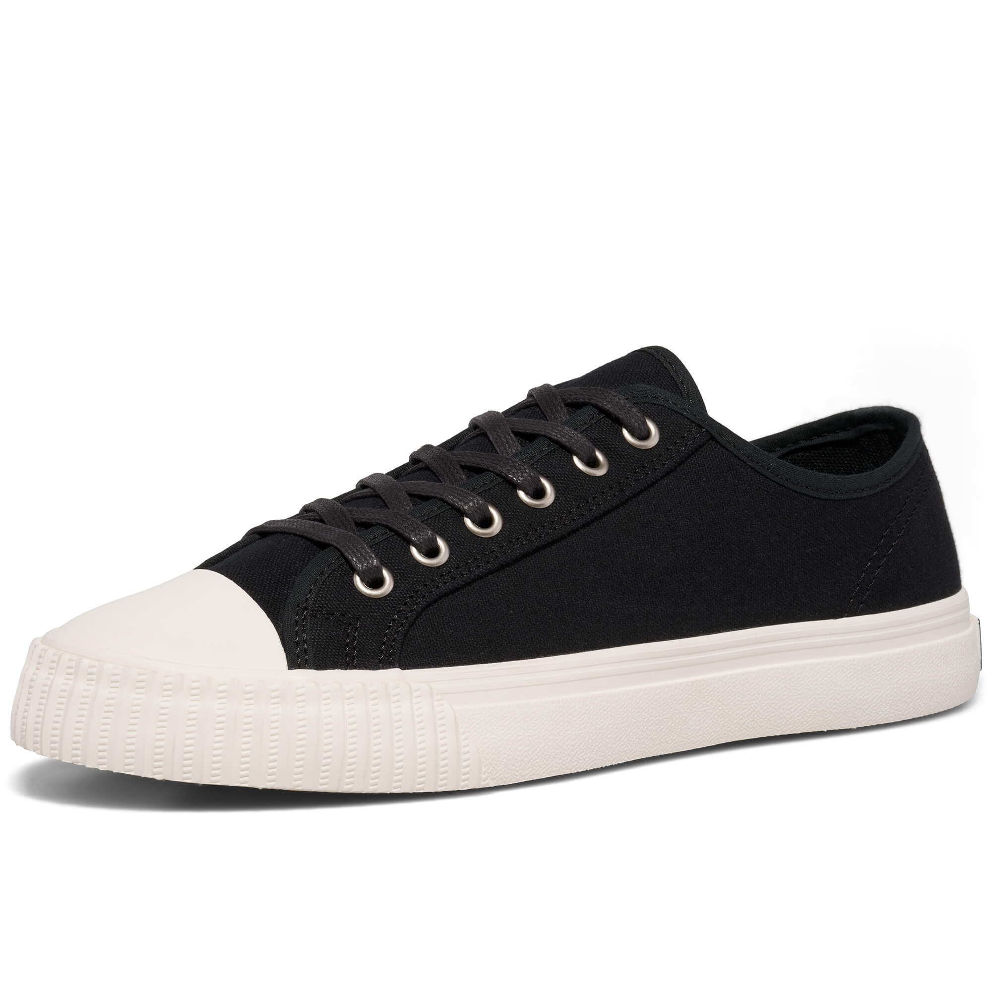 P.F. Flyers Center Low-Top Sneaker, Alternate, color, Black-Sea Salt