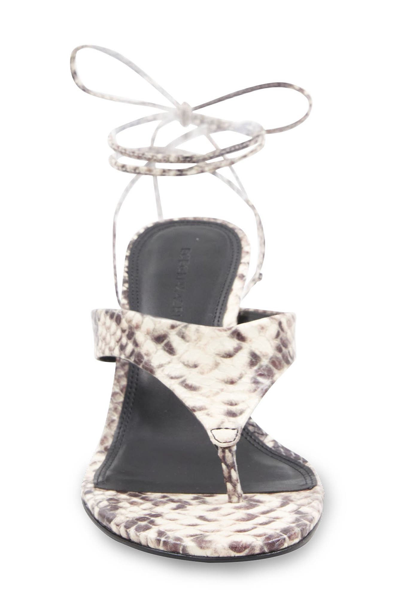 Qwyn Ankle Strap Sandal, Alternate, color, SNAKE EMBOSSED MULTI