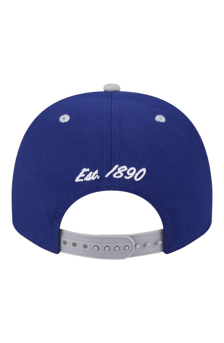 New Era Men's New Era Royal/Gray Los Angeles Dodgers Arched A-Frame 9FIFTY Adjustable Hat, Alternate, color, Royal