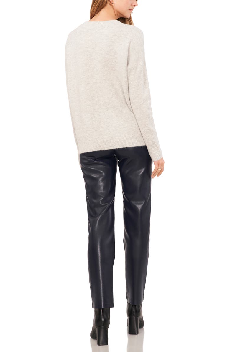 Vince Camuto Sequin Stripe Sweater, Alternate, color,