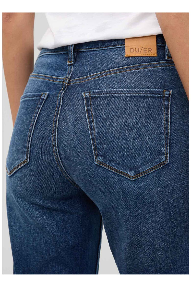 Performance Denim High Rise Wide Leg, Alternate, color, Night-Harbour