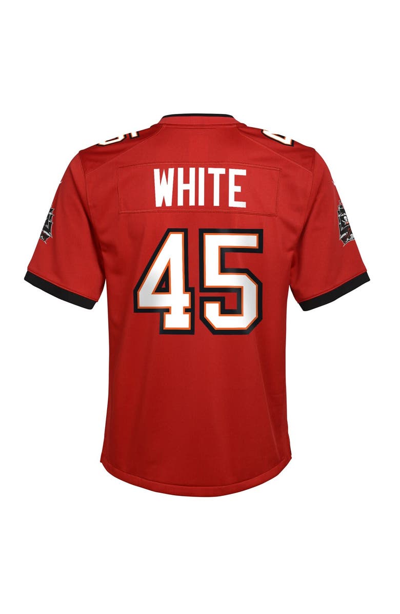 Nike Youth Nike Devin White Red Tampa Bay Buccaneers Game Jersey, Alternate, color, 