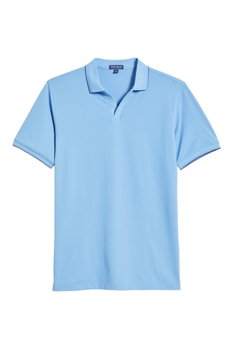 Crown Crafted Mesh Performance Polo, Alternate, color, FOUNTAIN BLUE