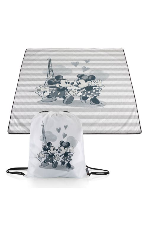 PICNIC TIME PICNIC TIME MICKEY & MINNIE MOUSE POLAR FLEECE BLANKET BAG