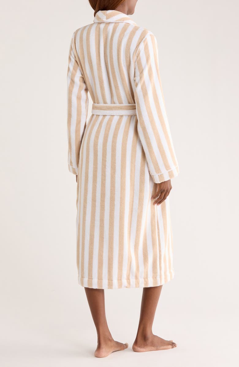 Stripe Hydrocotton Terry Robe