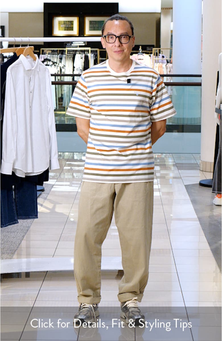 Rokeby Stripe Cotton T-Shirt, sales video thumbnail