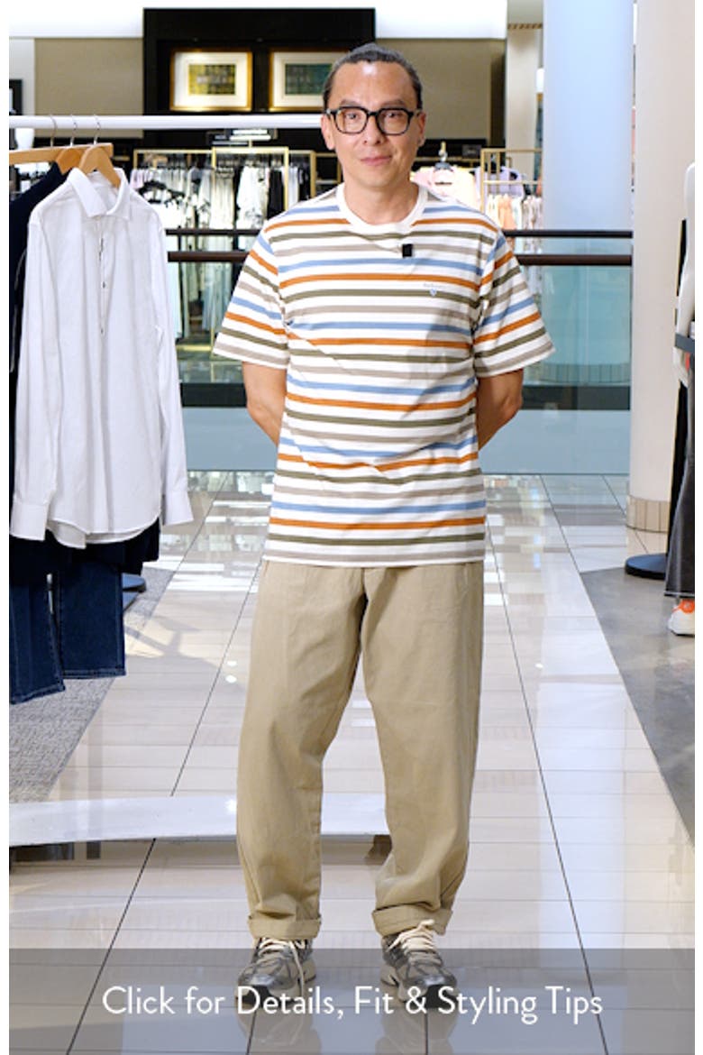 Rokeby Stripe Cotton T-Shirt video