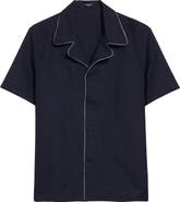 Balmain Monogram Jacquard Pajama Shirt