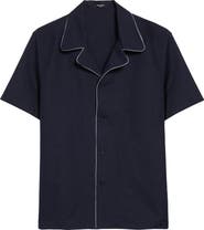 Balmain Monogram Jacquard Pajama Shirt