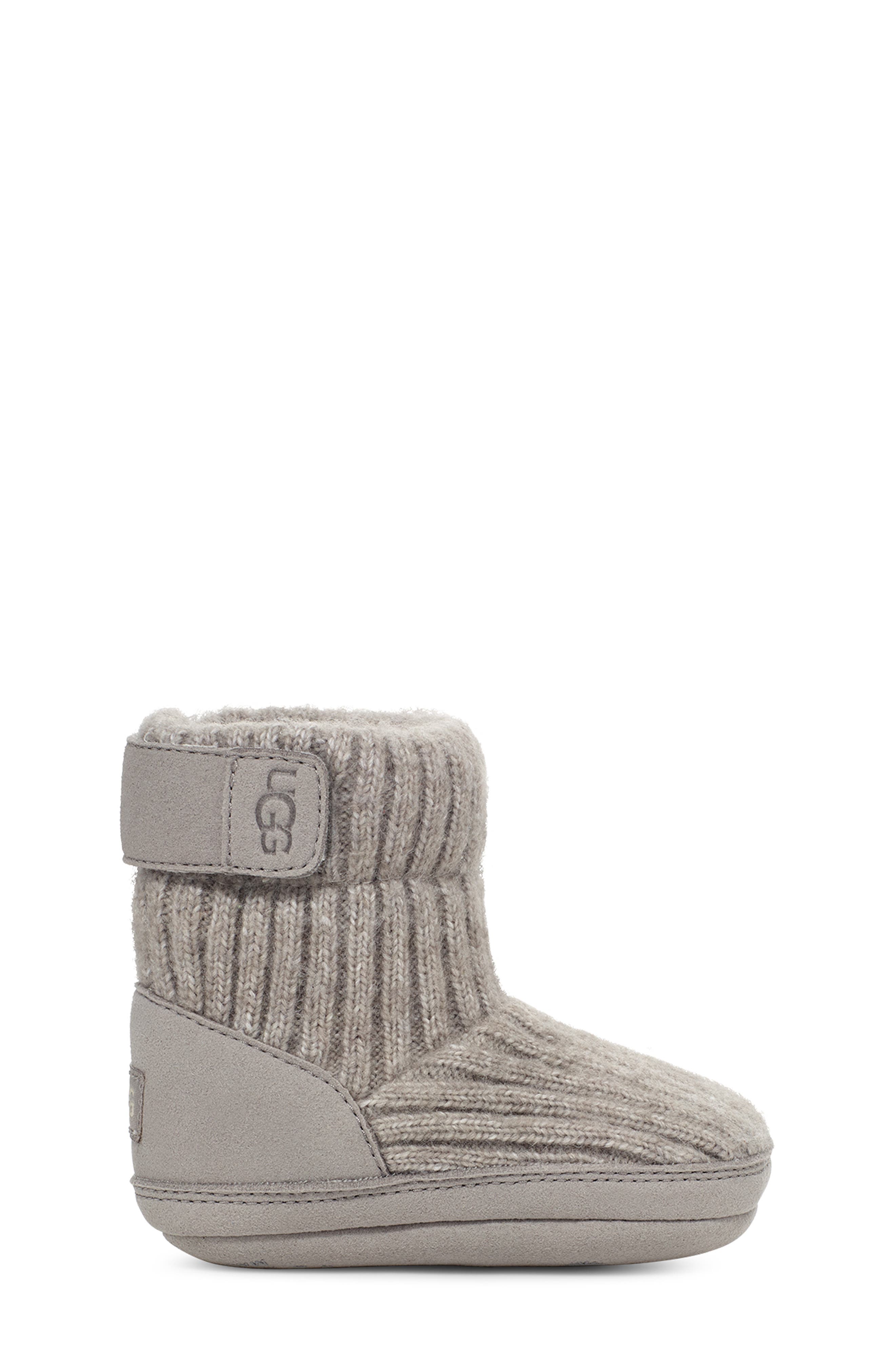 UGG<sup>®</sup> Skylar Water Resistant Knit Boot, Alternate, color, Grey