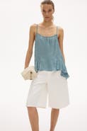 H&M Flounced Smocked Top