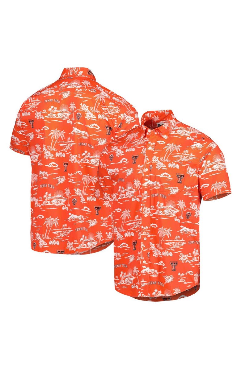Reyn Spooner Men's Reyn Spooner Orange Texas Tech Red Raiders Classic Button-Down Shirt, Alternate, color, Orange