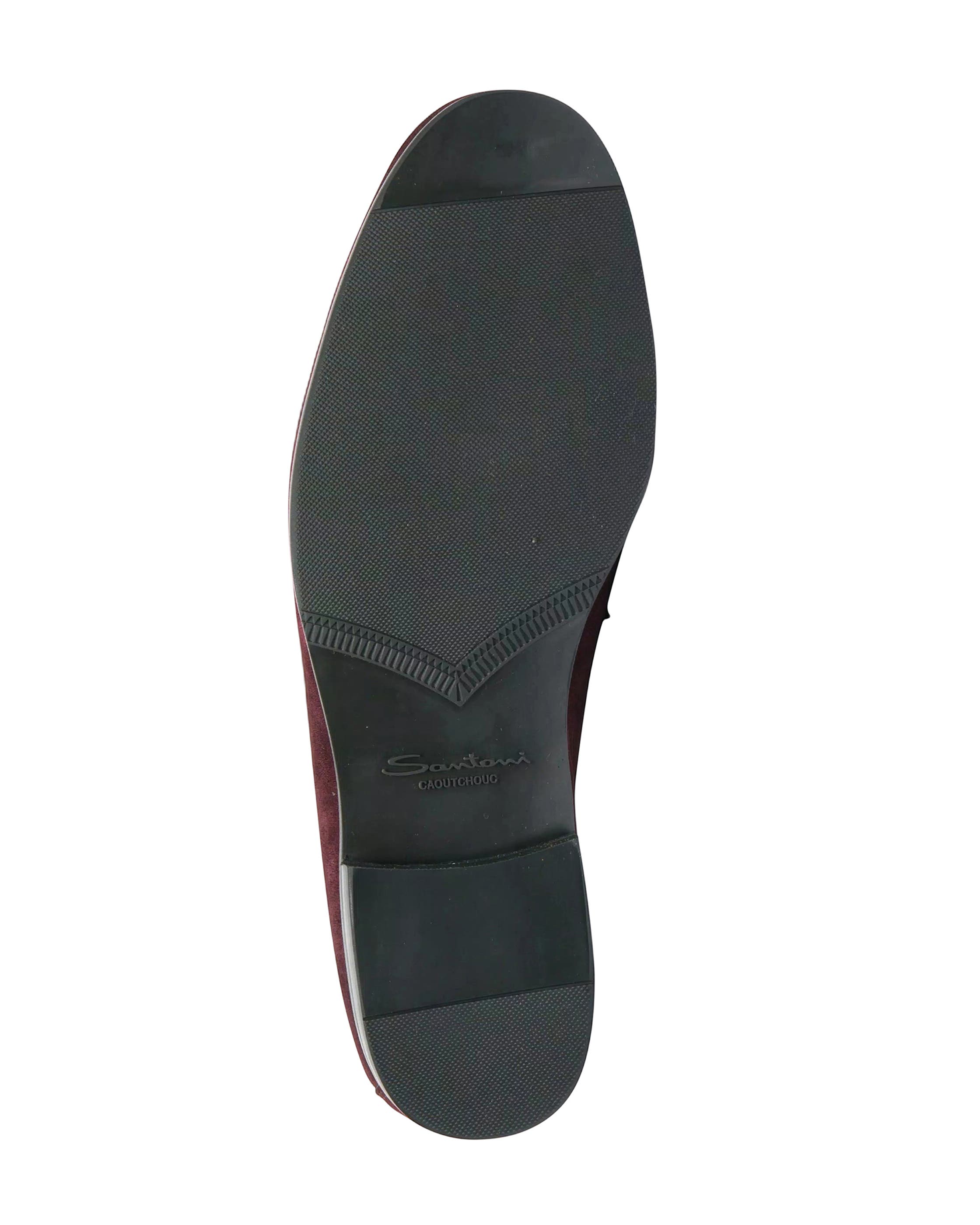 Santoni Suede Carla Loafer, Alternate, color, 
