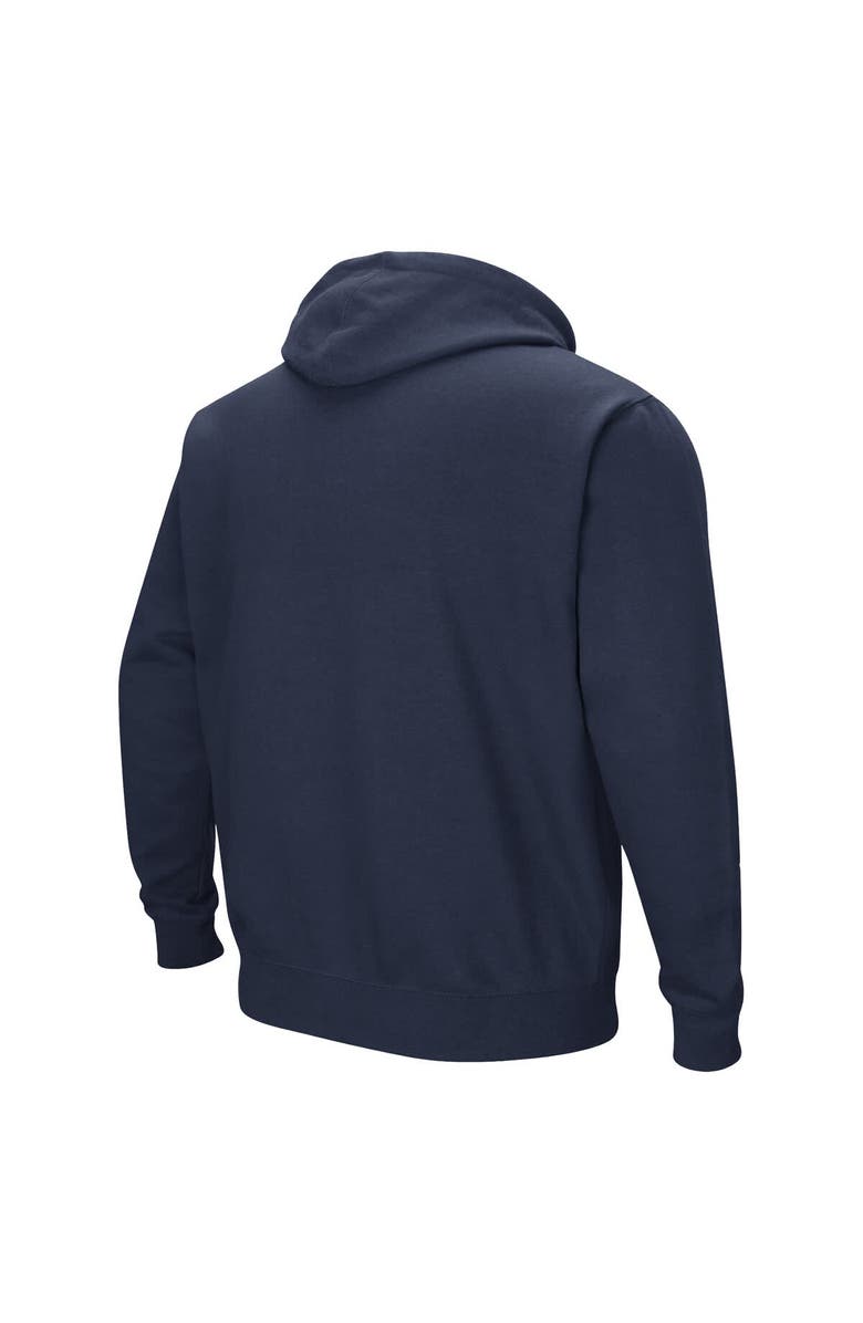 COLOSSEUM Men's Colosseum Navy Howard Bison Arch & Logo 3.0 Pullover Hoodie, Alternate, color, Navy
