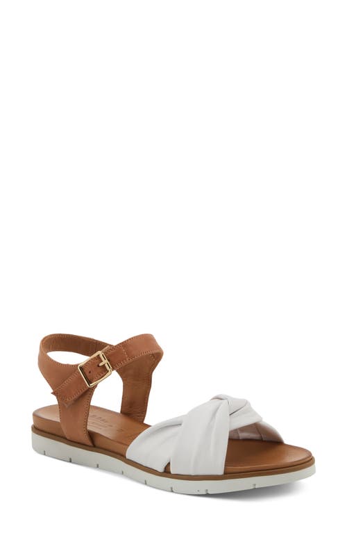 Spring Step Nihira Sandal In White Multi