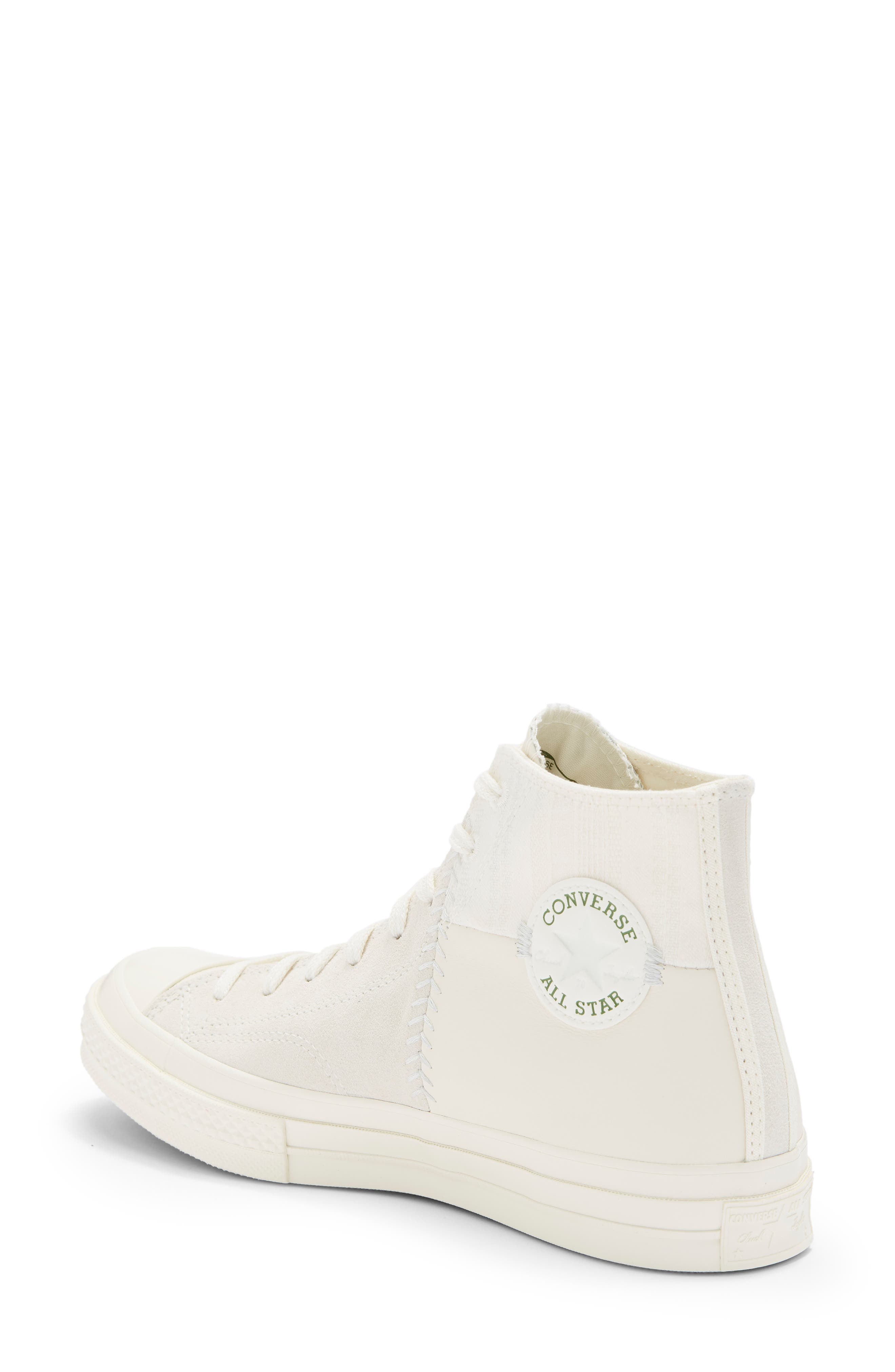 Converse Chuck Taylor<sup>®</sup> 70 Leather High Top Sneaker, Alternate, color, 