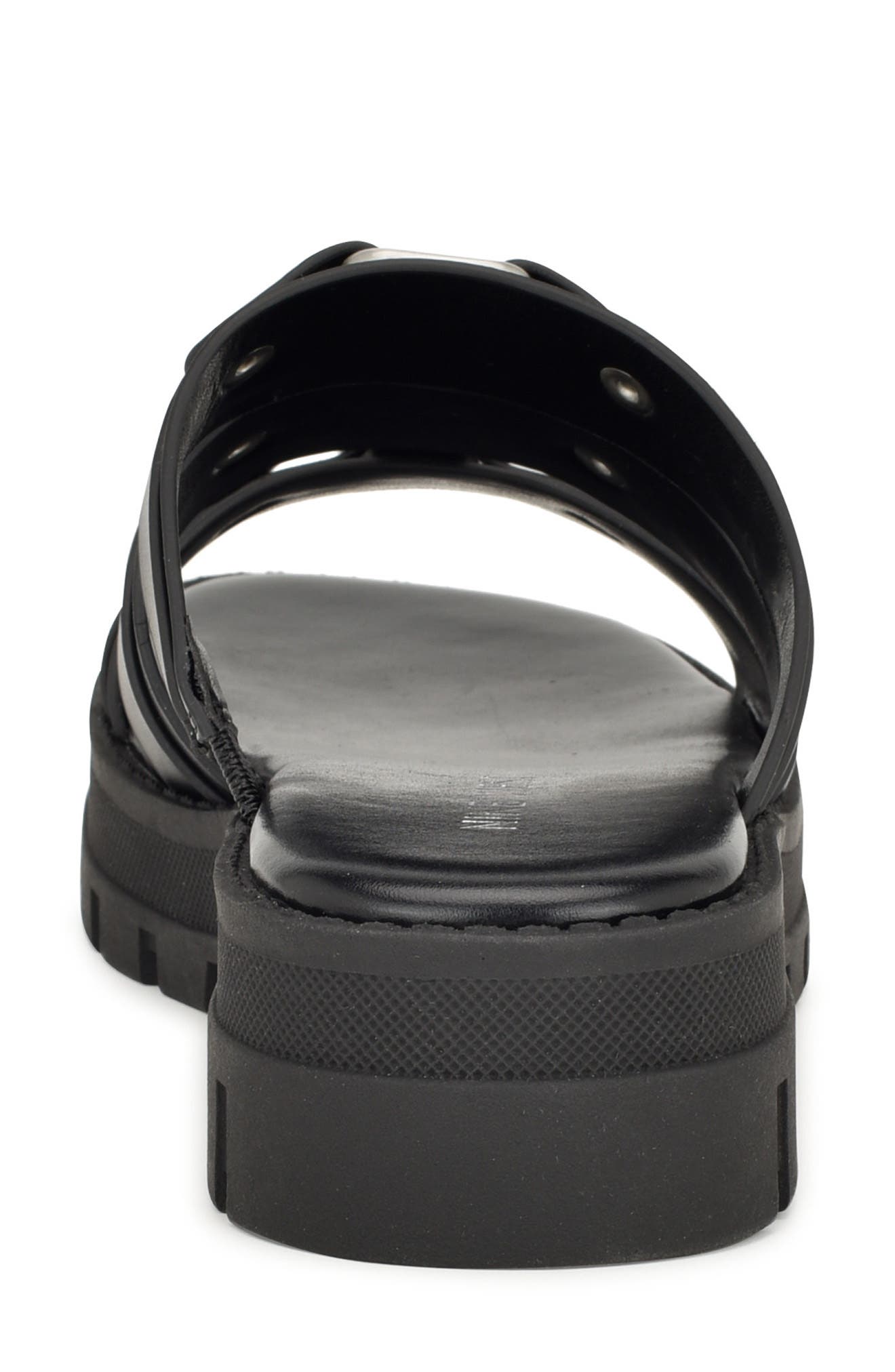 Nine West Cazz Platform Slide Sandal, Alternate, color, 