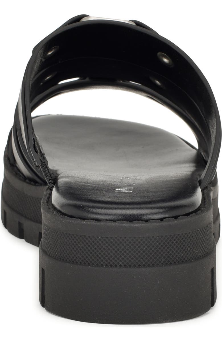 Nine West Cazz Platform Slide Sandal, Alternate, color,