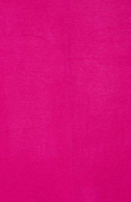 La Fiorentina Cashmere & Wool Blend Wrap In Magenta