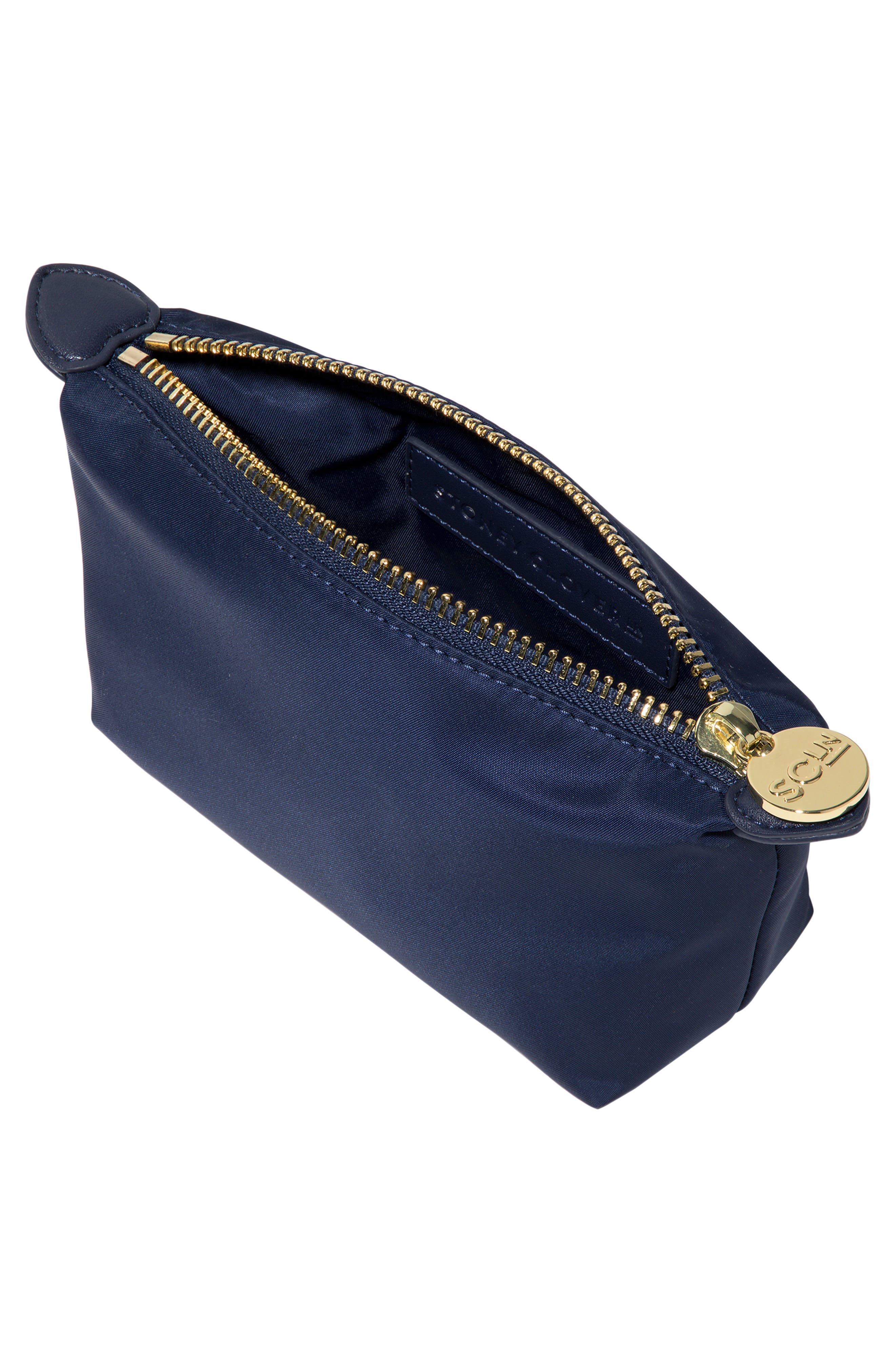 Nylon Pouchette, Alternate, color, SAPPHIRE