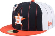 New Era Men's New Era  Navy Houston Astros Pinstripe 59FIFTY Fitted Hat