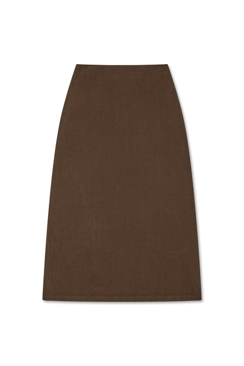 Philippine Maxi Linen Skirt