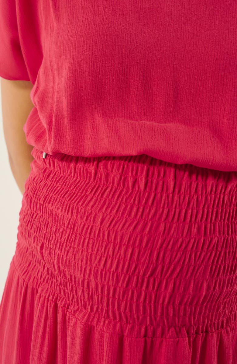 Cache Coeur Maternity and Nursing Short Smock Dress Carmen, Alternate, color, Raspberry