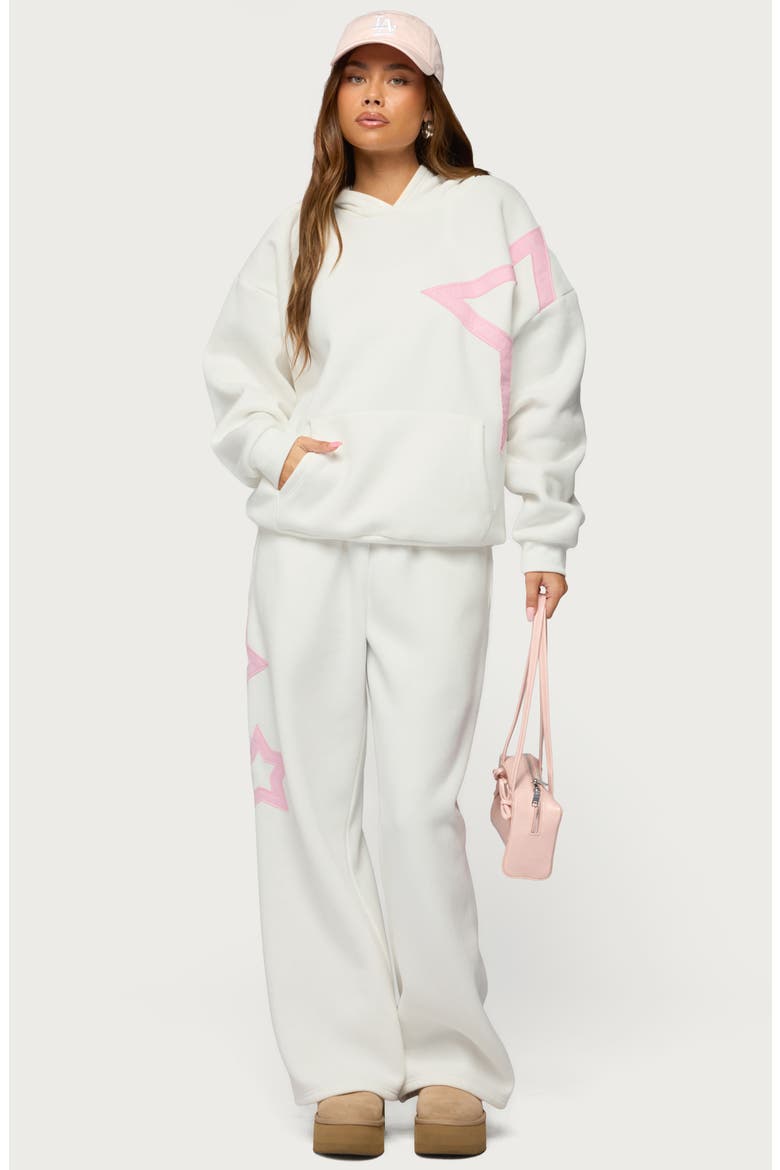 Starly Oversize Hoodie, Alternate, color, WHITE