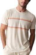 Marine Layer Signature Jacquard Crewneck T-Shirt